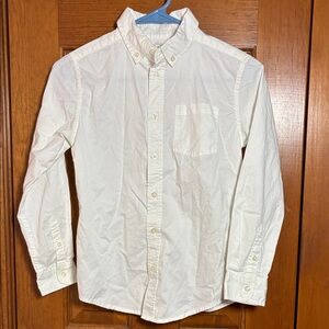 Wonder Nation White Button Down Shirt for Kids